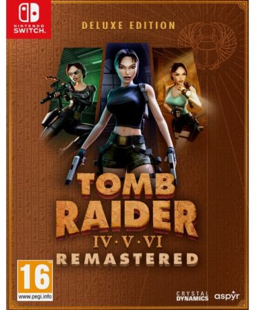 Tomb Raider IV-VI Remastered Starring Lara Croft: Deluxe Edition (Switch)