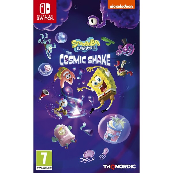 SpongeBob SquarePants Cosmic Shake (Switch) 1 SpongeBob SquarePants Cosmic Shake (Switch)