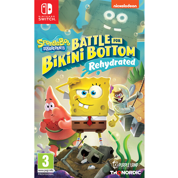 Spongebob SquarePants: Battle for Bikini Bottom - Rehydrated (SWITCH) 1 Spongebob SquarePants: Battle for Bikini Bottom - Rehydrated (SWITCH)