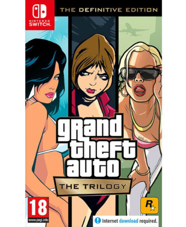 Grand Theft Auto: The Trilogy – Definitive Edition (Switch)