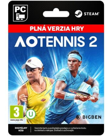 AO Tennis 2 [Steam] od BigBen Interactive