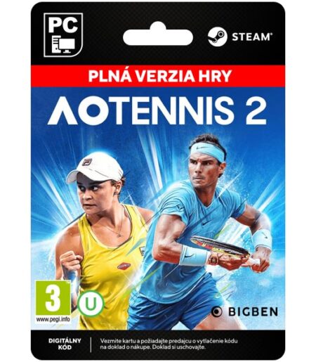 AO Tennis 2 [Steam] od BigBen Interactive