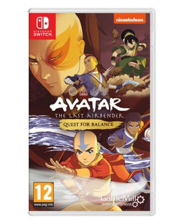 Avatar The Last Airbender: Quest for Balance NSW od GameMill Entertainment