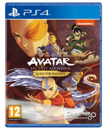 Avatar The Last Airbender: Quest for Balance PS4 od GameMill Entertainment