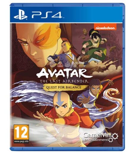 Avatar The Last Airbender: Quest for Balance PS4 od GameMill Entertainment