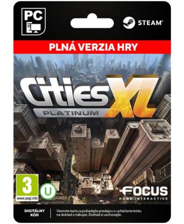 Cities XL Platinum [Steam] od Focus Entertainment
