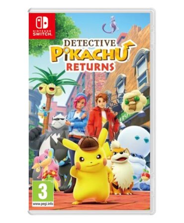 Detective Pikachu Returns NSW od Nintendo