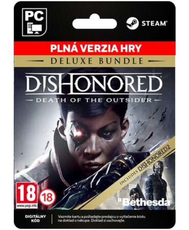 Dishonored: Death of the Outsider (Deluxe Bundle) [Steam] od Bethesda Softworks