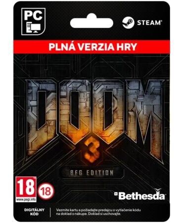 Doom 3 (BFG Edition) [Steam] od Bethesda Softworks