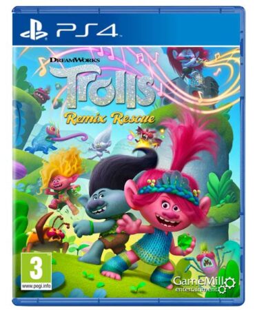 DreamWorks: Trolls Remix Rescue PS4 od GameMill Entertainment