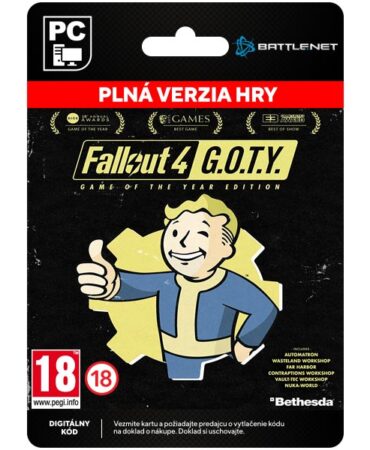 Fallout 4 Game of the Year Edition [Steam] od Bethesda Softworks