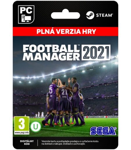 Football Manager 2021 [Steam] od SEGA