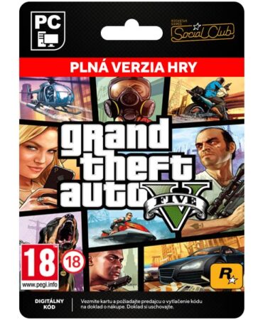 Grand Theft Auto 5 [Social Club] od Rockstar Games