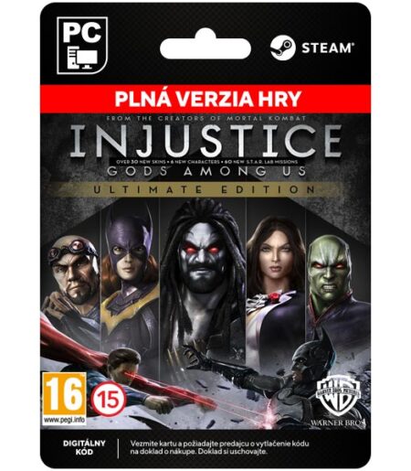 Injustice: Gods Among Us (Ultimate Edition) [Steam] od Warner Bros. Games