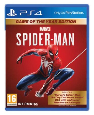 Marvel’s Spider-Man CZ (Game of the Year Edition) PS4 od PlayStation Studios