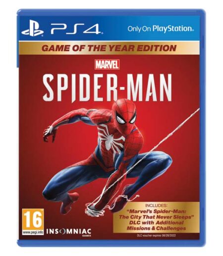 Marvel’s Spider-Man CZ (Game of the Year Edition) PS4 od PlayStation Studios