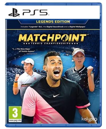 Matchpoint: Tennis Championships (Legends Edition) PS5 od Kalypso Media