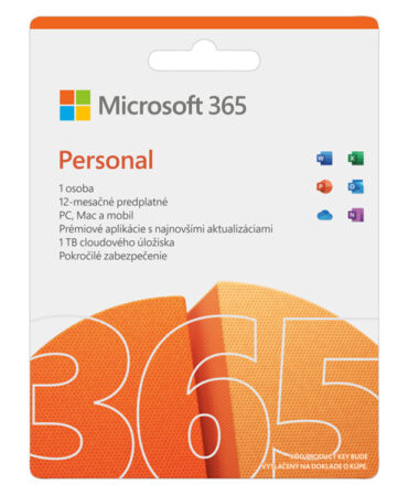Microsoft 365 pre jednotlivca - 12 mesiacov od Microsoft