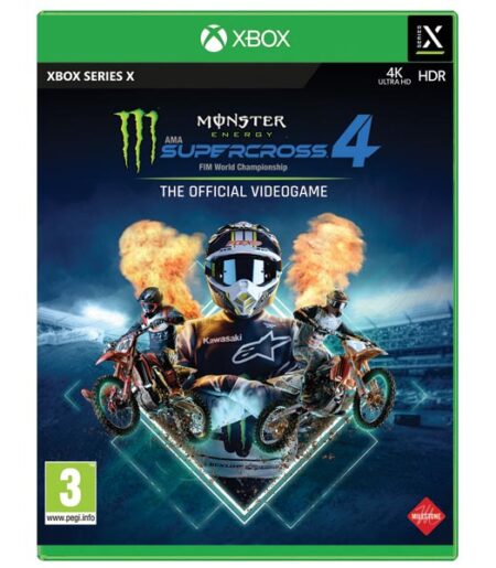 Monster Energy Supercross 4 XBOX Series X od Milestone