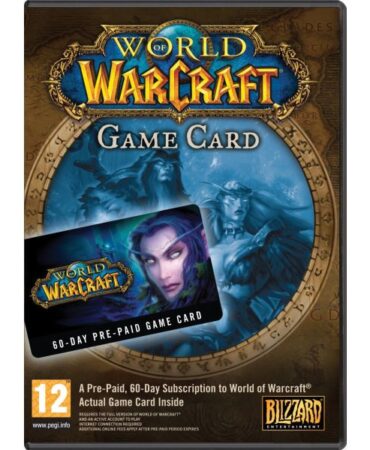 World of Warcraft Predplatná karta na 60 dní od Blizzard Entertainment