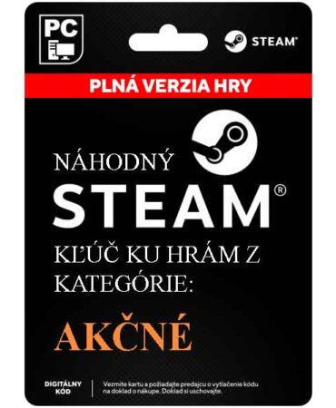 Náhodný Steam kľúč na akčné hry [Steam] od Valve