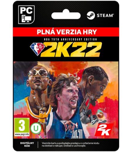 NBA 2K22 (75th Anniversary Edition) [Steam] od 2K Games
