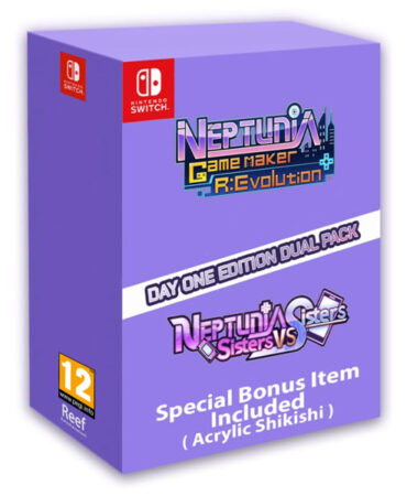 Neptunia Game Maker R:Evolution + Neptunia: Sisters VS Sisters (Day One Edition Dual Pack Plus) NSW od Idea Factory
