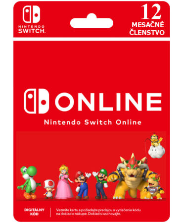 Nintendo Switch Online predplatné na 365 dní (Individual) od Nintendo