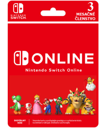 Nintendo Switch Online predplatné na 90 dní (Individual) od Nintendo