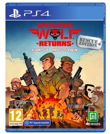 Operation Wolf Returns: First Mission (Rescue Edition) PS4 od Microids