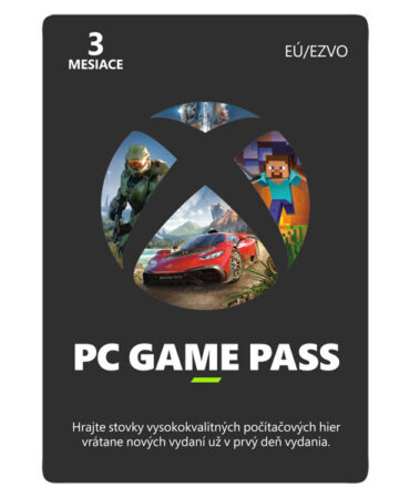 PC Game Pass 3 mesačné predplatné od Microsoft