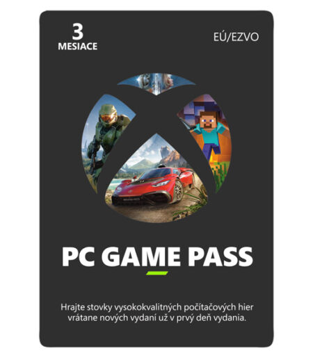 PC Game Pass 3 mesačné predplatné od Microsoft
