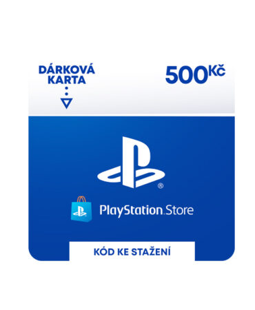 PlayStation Store - darčekový poukaz 500 Kč od SONY