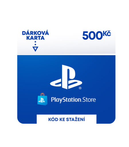 PlayStation Store - darčekový poukaz 500 Kč od SONY
