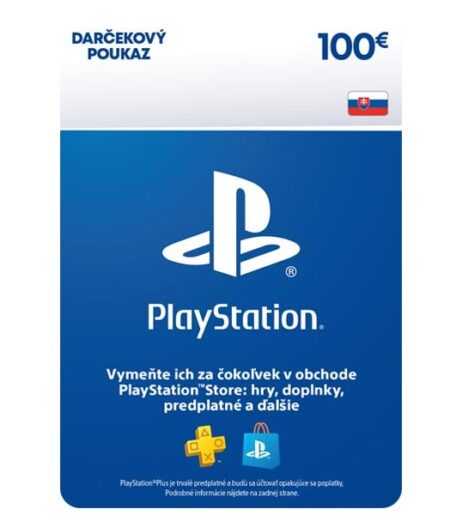 Sony PlayStation Store predplatená karta 100 € od SONY
