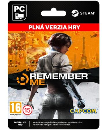 Remember Me [Steam] od Capcom Entertainment