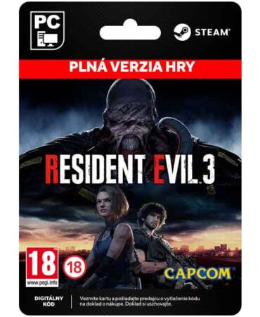 Resident Evil 3 [Steam] od Capcom Entertainment