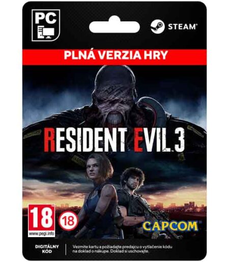 Resident Evil 3 [Steam] od Capcom Entertainment