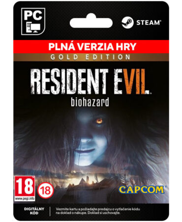 Resident Evil 7: Biohazard (Gold Edition) [Steam] od Capcom Entertainment