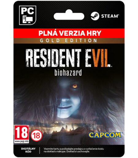 Resident Evil 7: Biohazard (Gold Edition) [Steam] od Capcom Entertainment