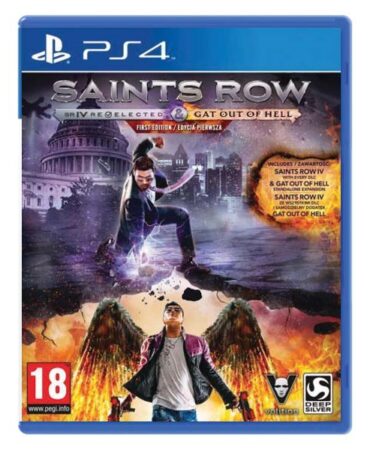 Saints Row 4: Re-Elected + Gat out of Hell (First Edition) PS4 od Deep Silver