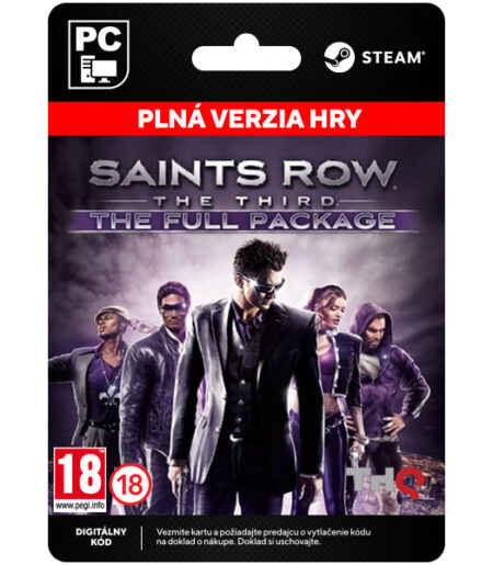 Saints Row: The Third (The Full Package) [Steam] od THQ
