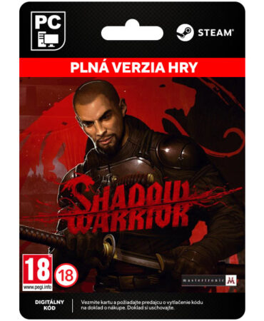 Shadow Warrior [Steam] od Mastertronic
