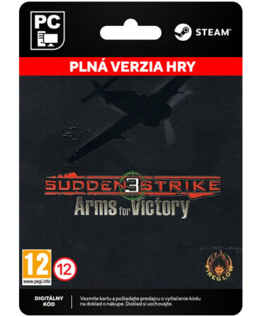 Sudden Strike 3: Arms for Victory [Steam] od Fireglow Games