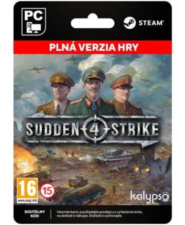 Sudden Strike 4 [Steam] od Kalypso Media