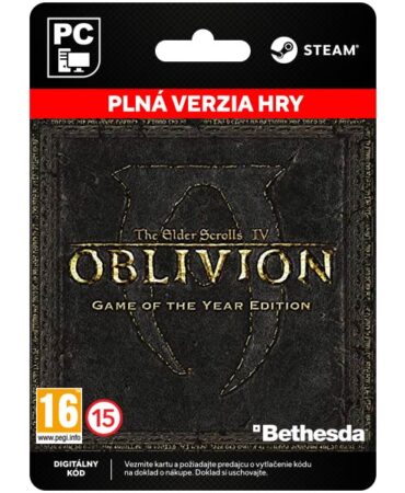 The Elder Scrolls 4: Oblivion (Game of the Year Edition) [Steam] od Bethesda Softworks