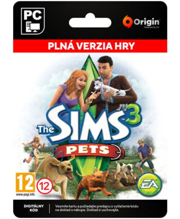 The Sims 3: Domáci maznáčikovia CZ [Origin] od Electronic Arts