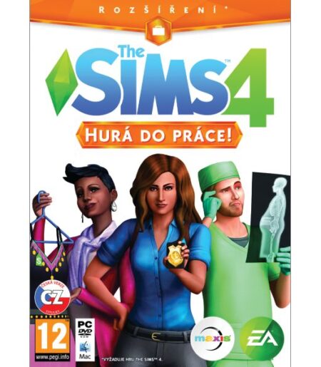 The Sims 4: Hurá do práce CZ PC  CD-key od Electronic Arts