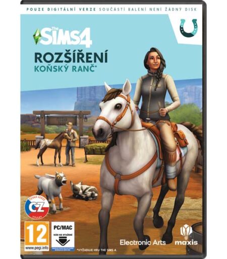 The Sims 4: Konský ranč CZ PC od Electronic Arts