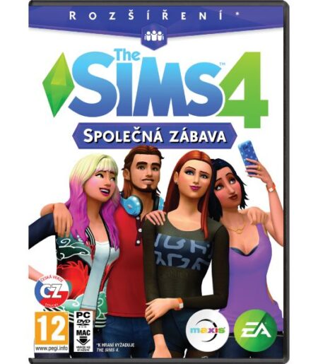 The Sims 4: Spoločná zábava CZ PC  CD-key od Electronic Arts